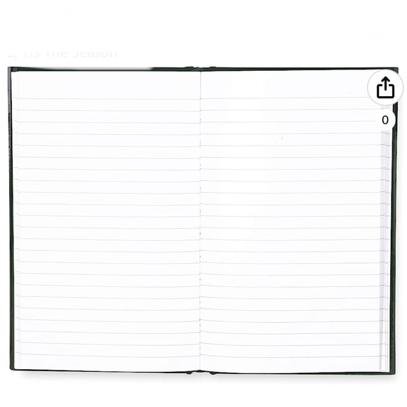 Kate Spade New York Holiday Hardcover Lined Journal Set of 2, Tis The Season' - Picture 7 of 7